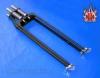Black Springer Front End 8" Over Harley Springer black 8 Over Image 