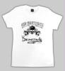 Demon's Cycle Logo Ladies T-Shirt "High Maintenance" White Large Demons Ladies T Shirt High Maintenance White L Image 
