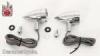 Chrome Bullet LED Blinkers Turn Signals Amber for Harley-Davidson AMBER LED BULLET BLINKERS Image 