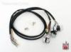 Chrome Switches and Wire Harness for Harley-Davidson 1982-95 Hand Controls CHROME Switches Wires 82-95 Image 