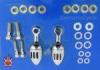 Chrome Billet Universal Cylinder Mount Breathers for All Big Twin Evo and TC88 Harley Universal Breathers 4017 Image 