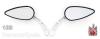 Chrome Billet Mirrors for Harley mirrors 108 Image 
