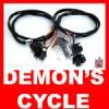 Black Switches and Wires Harness for Harley-Davidson Hand Controls 2000-06 BLACK SWITCHES AND WIRES 2000-06 111036 Image 