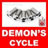 5 Chrome Rear Rotor Allen Head Bolts for Harley-Davidson REAR ROTOR BOLTS ALLEN Image 
