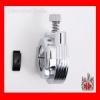 Chrome Grooved Dual Throttle Housing for Harley-Davidson Handlebar Grips THROTTLE HOUSING CLAMP Image 
