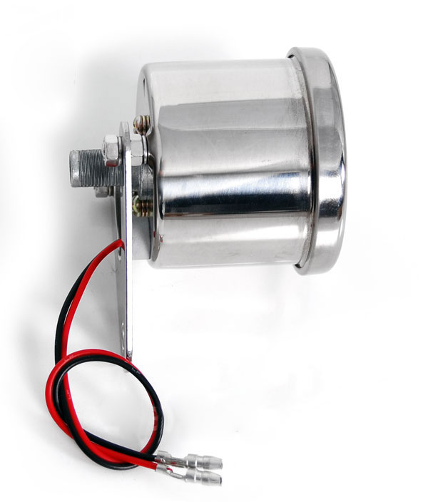 MINI mechanical tach with black interface