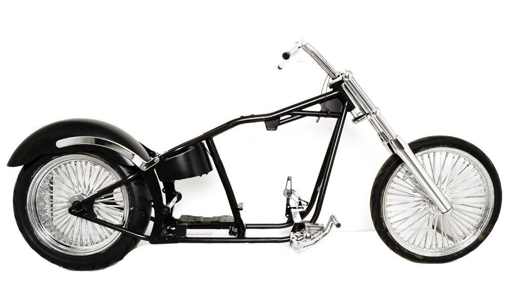 Bobber Wideglide Softail 200 Wide Complete Rolling Chassis for Harley-Davidson Engine