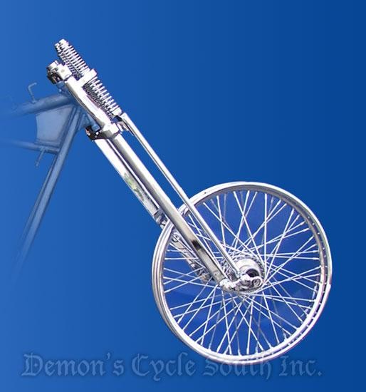Chrome Springer Front End and Rim Conversion fits Harley-Davidson