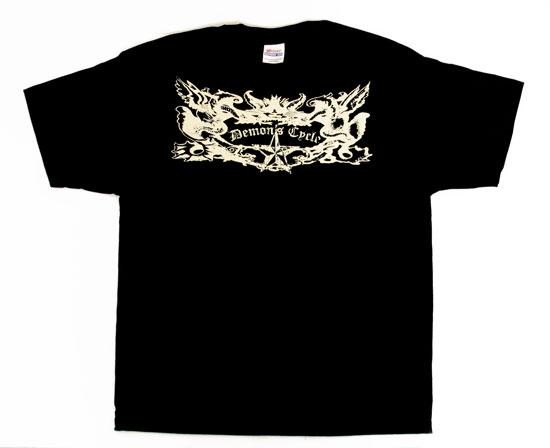 Demon's Cycle Heraldic Nautical Star T-Shirt (Black 2XL)