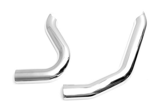 Chrome Heat Shields for Big Growl Harley-Davidson Evolution Motor Exhausts