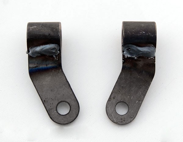 2 Oil Tank Mounting Brackets for Harley-Davidson