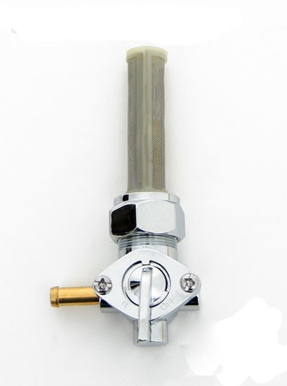 Max Flow Chrome Petcock for Harley-Davidson Gas Tanks
