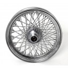 Chrome Rim Wheel 80 Twisted Spoke 16x3 Fits FLST Harley 1986-99
