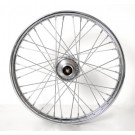 21"x2.15" 40 Spoke Chrome Front Wheel for Harley-Davidson Motorcycle