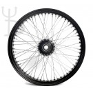 21" x 3.5" 60 Spoke Black Front Wheel for Harley-Davidson Wide Glide