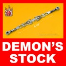 Chrome Billet Shift Rod "Tribal" Harley-Davidson Stock Length Linkage