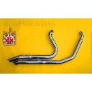 EXHAUST Short Shooters BIG GROWL FITS HARLEY SOFTAIL