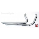 HARLEY DAVIDSON CHROME EXHAUST Straight Shooter BIG GROWL