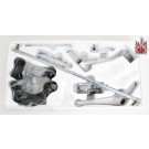 Black Forward Controls for Harley Sportster XL 04 Up