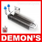 Chrome Mini Oil Cooler Kit for harley-Davidson and Other Motorcycles