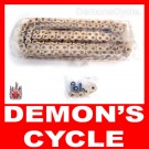 530/120 O-Ring Lube Gold Finish Motorcycle Drive Chain for Harley-Davidson