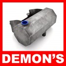 Octagon Raw Side Fill Custom Oil Tank for Harley-Davidson Softail 1984-99 Motorcycles
