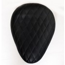 Bobber Solo Seat for Harley or Indian Diamond With Black Stitching