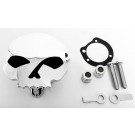 Chrome Skull Air Cleaner Intake for Harley-Davidson Sportster Carburetors 1991-2006