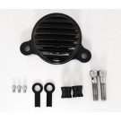 Black Scalloped Air Cleaner Intake for Harley-Davidson Sportster Carburetors 2004-Present