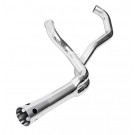 2-into-1 Custom Exhaust Pipes for Harley-Davidson Big Twins