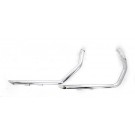 Drag Pipes Exhaust for Harley-Davidson Sportster 2007-Up with Hi-Sensor Bungs