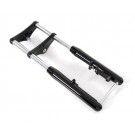 Gloss Black Wideglide Billet Front End +4" Over Stock Harley Davidson