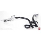 1-1/4" Handlebars H-Bars 14" Rise with Hand Controls, Switches and Grips for Harley
