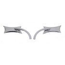 Chrome Billet Mirrors for Harley