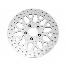 11.8" Polished Rear Disc Rotor for 08-Up Harley-Davidson Touring Brakes