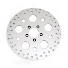 11.8" Polished Rear Disc Rotor for 08-Up Harley-Davidson Touring Brakes