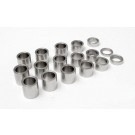 17 Universal 1" Assorted Axle Spacers for Harley-Davidson Axles