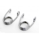 2" Chrome Scissor Springs for Motorcycle Solo Bobber Seat