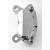 Chrome Four Piston Front or rear Custom Brake Caliper for Harley Softail 1984-99