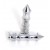 Chrome Billet Hand Grips BAMBOO for Harley-Davidson