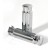 Chrome Billet Hand Grips for Harley-Davidson Handlebars (Diamond Cut)