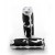 Chrome Billet ISO-FLAME Grips for Harley 08-Up Tourng Throttle Fly-by-Wire Models by Kuryakyn