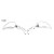 Chrome Billet Flamed Motorcycle Mirrors (Flamed stems)