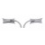Chrome Billet Mirrors for Harley