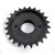 24 tooth .750 offset Conversion to Chain with Offset Transmission Sprocket for Harley