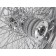 Chrome 80 Spokes Rear Wheel 250 Wide for Custom Harley