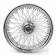 Chrome 80 Spokes Rear Wheel 250 Wide for Custom Harley