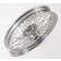 40 Spoke Chrome Billet Hub Front Wheel for Harley XL FDX