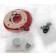 Chrome Spike Air Cleaner Intake for Harley-Davidson Sportster Carburetors 1991-2006