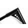 El Diablo Black 16" Rise Ape Hangers 1-1/4" Diameter Handlebars for Harley Dressers Baggers FLHT FLHTC Motorcycles